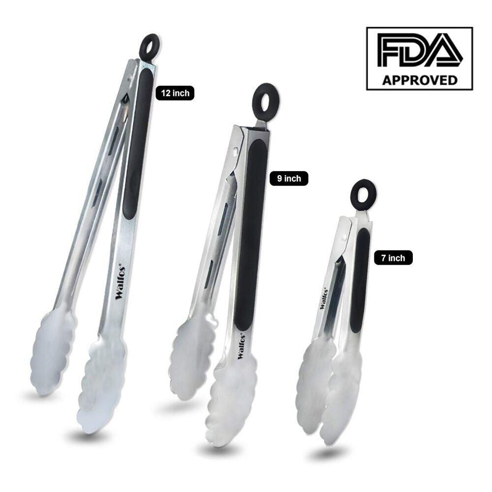 Extra Long Stainless Steel BBQ Tongs
