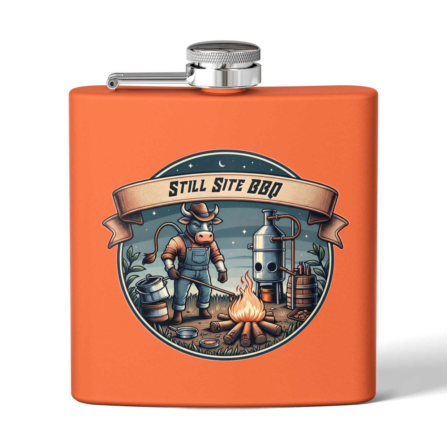 Still Site BBQ Signature Flask