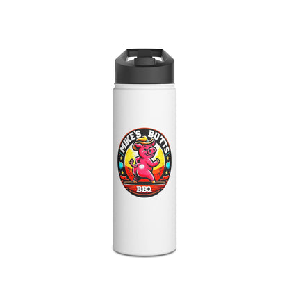 Mike’s Butts BBQ Stainless Steel Water Bottle