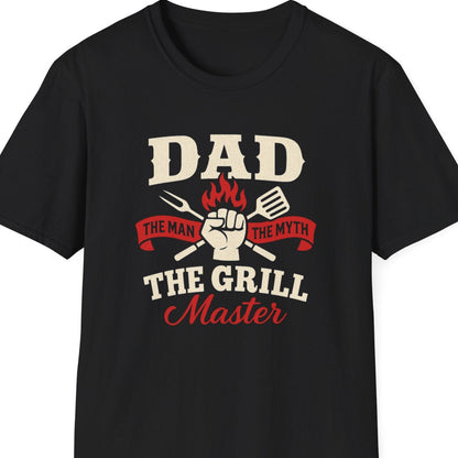 “Dad The Man The Myth The Grill Master” Softstyle T-Shirt