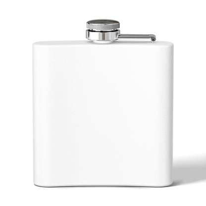 "Body by Brisket" Stainless Steel Flask – 6 oz