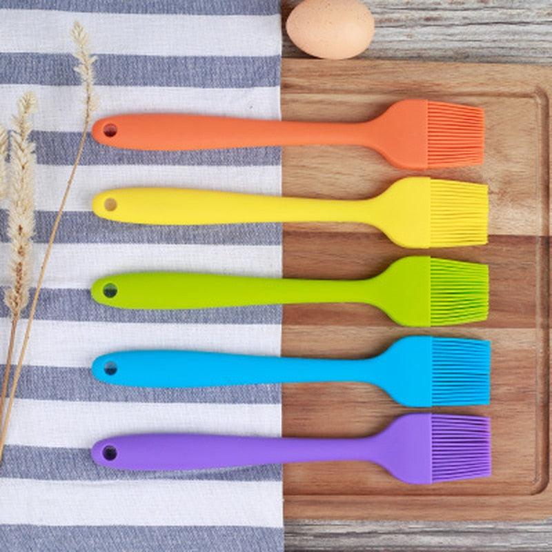 1PCS Silicone BBQ Basting Brush