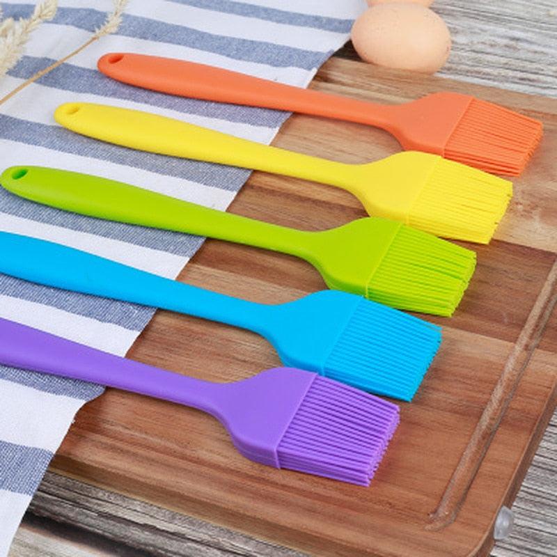 1PCS Silicone BBQ Basting Brush
