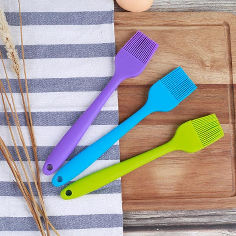 1PCS Silicone BBQ Basting Brush