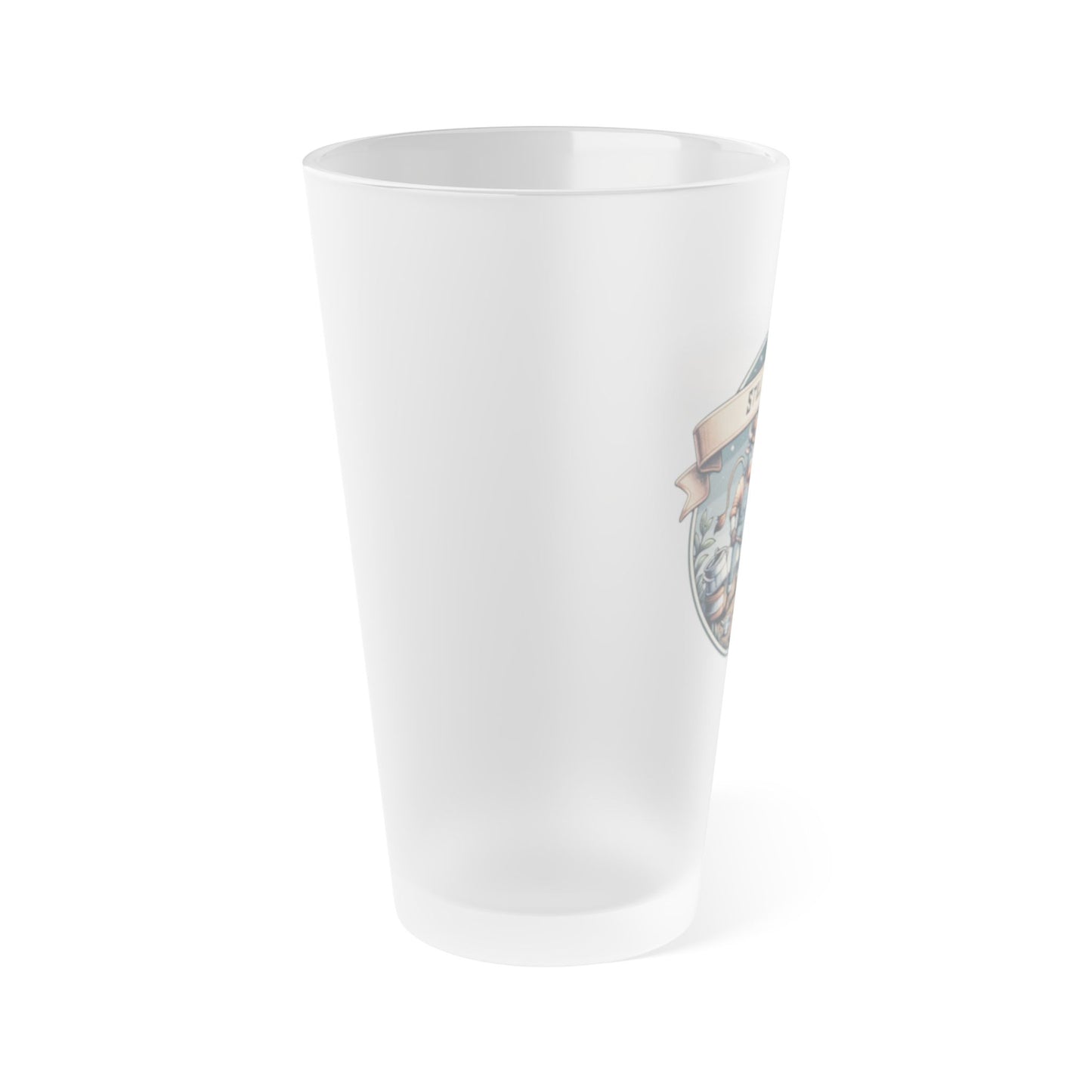 Still Site BBQ Signature Frosted Pint Glass - 16oz