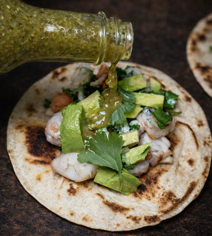 Roasted Tomatillo & Jalapeño Verde Hot Sauce