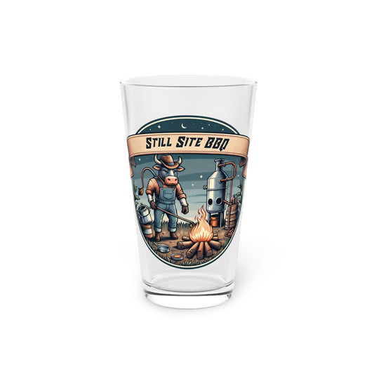 Still Sìte BBQ Signature Pint Glass - 16oz