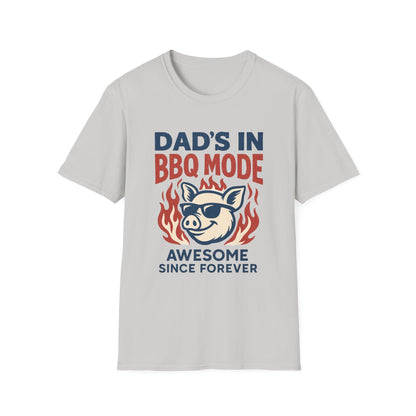 “Dad’s in BBQ Mode” Softstyle T-Shirt