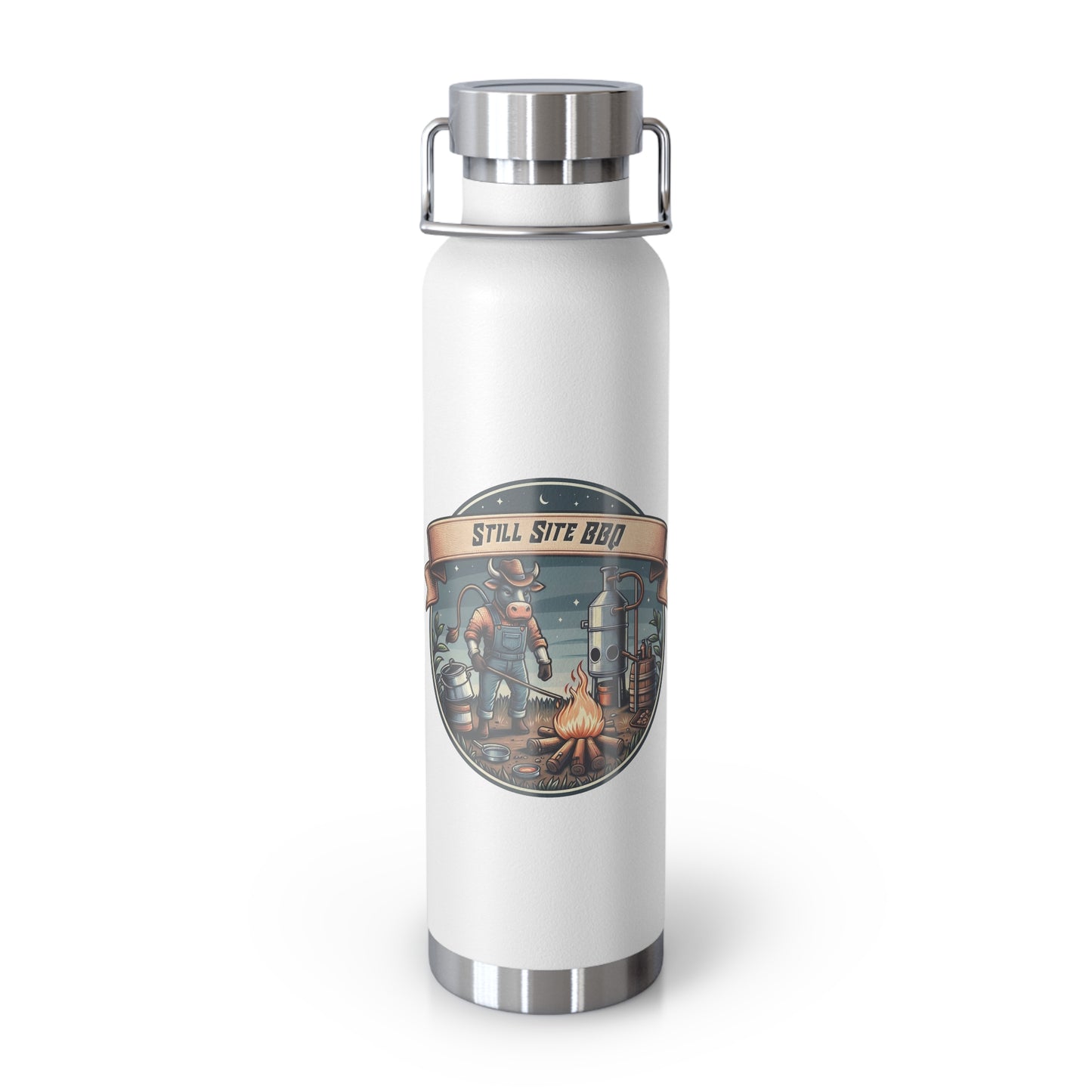 Still Site BBQ Signature 22oz Water Bottle