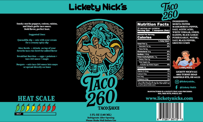 Taco 260 – Smoky Morita Pepper Hot Sauce