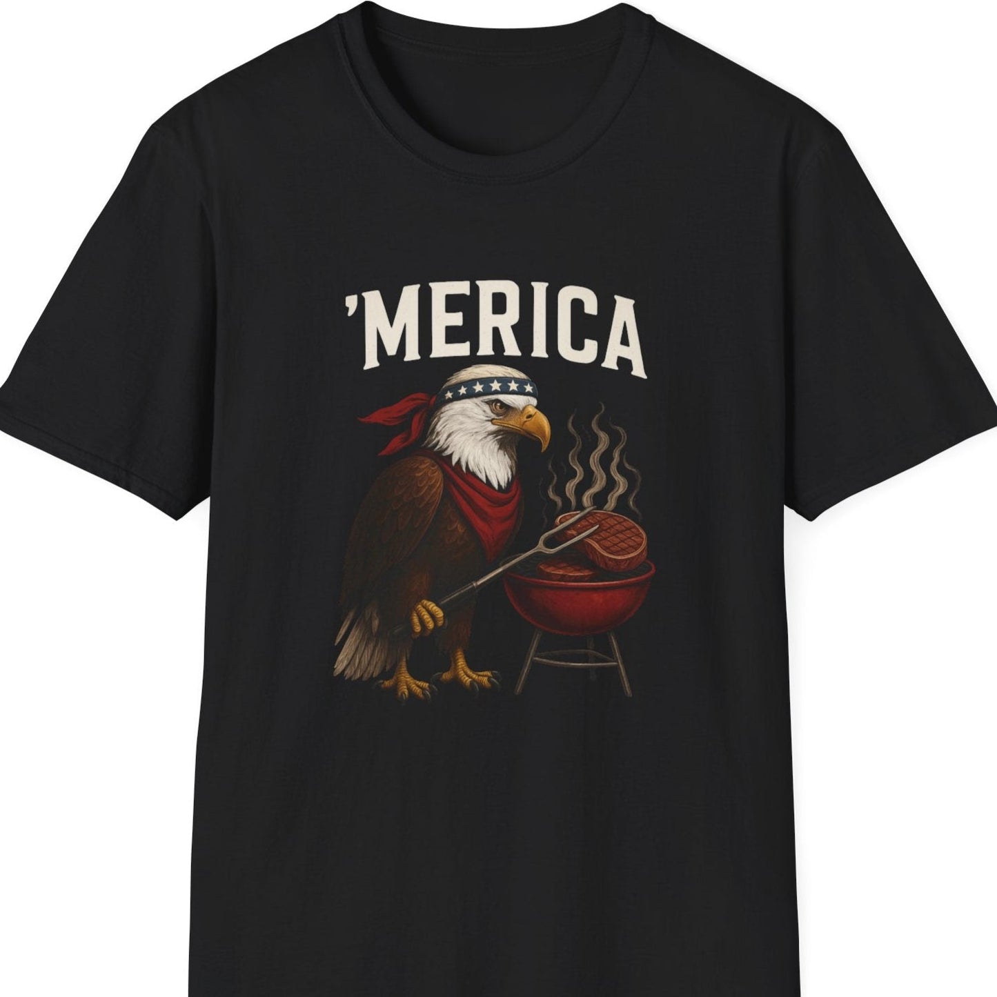 “’Merica Eagle” Softstyle T-Shirt