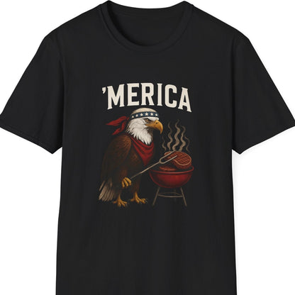 “’Merica Eagle” Softstyle T-Shirt