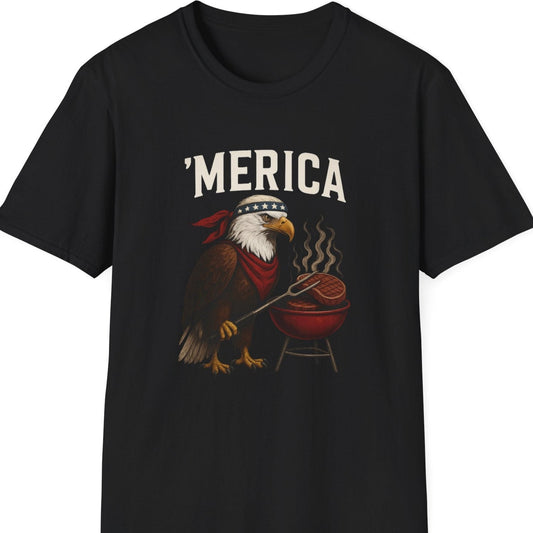 “’Merica Eagle” Softstyle T-Shirt