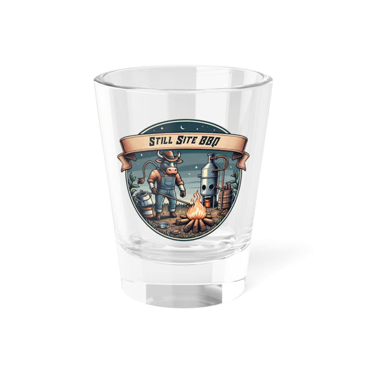 Still Site BBQ Signature Shot Glass