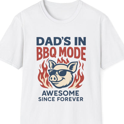 “Dad’s in BBQ Mode” Softstyle T-Shirt
