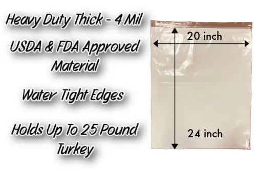 Turkey Brine Bags & Meat Storage Bags