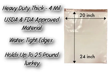Turkey Brine Bags & Meat Storage Bags