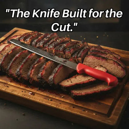 Butcher BBQ 12 Inch Granton Brisket Slicing Knife