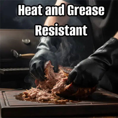 Neoprene Gloves for Pulled Pork | Heat Resistant BBQ Gloves