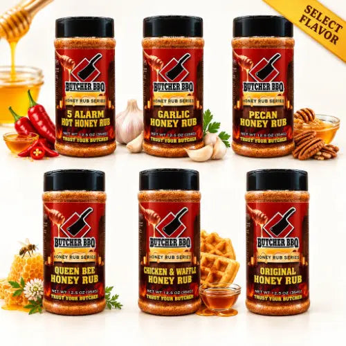 Honey Rub BBQ Seasoning "The Original" Dry Rub Spice | 6 Flavors to Choose