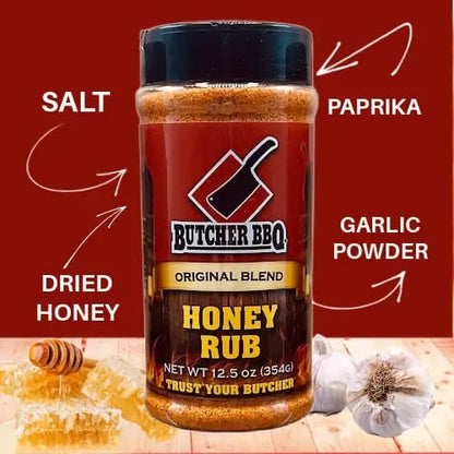 Honey Rub BBQ Seasoning "The Original" Dry Rub Spice | 6 Flavors to Choose