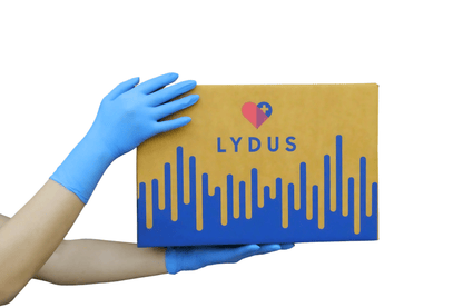 Lydus 5mil Blue Nitrile Examination Disposable Gloves (LBN5), case of 1000 (ASTM D6319, FDA 510k)